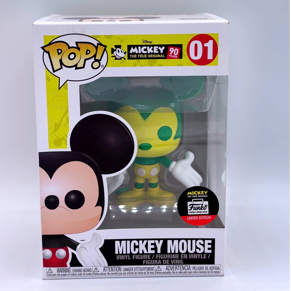 Funko Pop! Disney Mickey Mouse 90 Years The True Original #01‎ Vinyl Figure